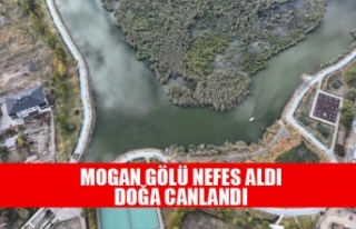 MOGAN GÖLÜ NEFES ALDI, DOĞA CANLANDI