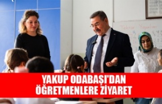 YAKUP ODABAŞI'DAN ÖĞRETMENLERE ZİYARET