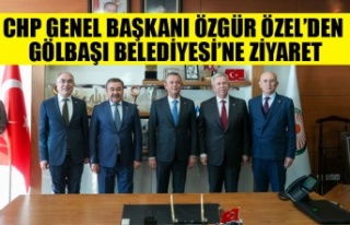 CHP GENEL BAŞKANI ÖZGÜR ÖZEL’DEN GÖLBAŞI BELEDİYE...