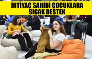 İHTİYAÇ SAHİBİ ÇOCUKLARA SICAK DESTEK
