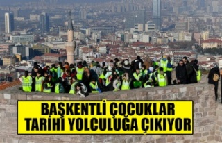 BAŞKENTLİ ÇOCUKLAR YARIYIL TATİLİNDE KENT GEZİSİNE...