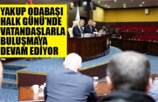 YAKUP ODABAŞI, HALK GÜNÜ’NDE VATANDAŞLARLA BULUŞMAYA...