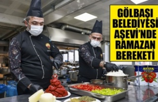 GÖLBAŞI BELEDİYESİ AŞEVİ’NDE RAMAZAN BEREKETİ