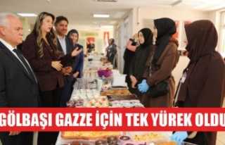 Gölbaşı’ndan Gazze’ye “Bir Okul Bin Umut”...