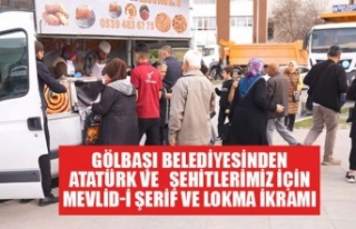 GÖLBAŞI BELEDİYESİNDEN ATATÜRK VE ŞEHİTLERİMİZ...