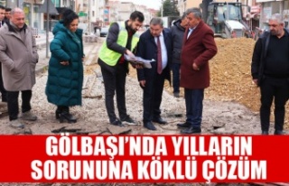CEMAL GÜRSEL CADDESİ’NDE SU BASKINI VE KÖTÜ...