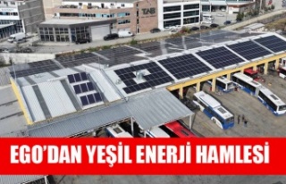 EGO’DAN YEŞİL ENERJİ HAMLESİ