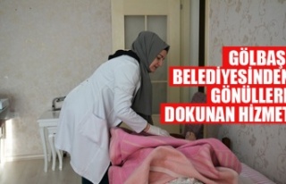 GÖLBAŞI BELEDİYESİNDEN GÖNÜLLERE DOKUNAN HİZMET