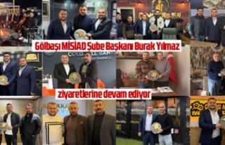 Gölbaşı MİSİAD Şube Başkanı Burak Yılmaz...
