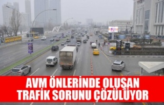 ABB AVM ÖNLERİNDE OLUŞAN TRAFİK SORUNUNU ÇÖZMEK...
