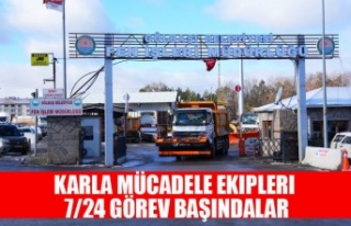 GÖLBAŞI BELEDİYESİ KARLA MÜCADELEYE HAZIR