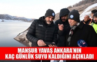 MANSUR YAVAŞ ÇAMLIDERE VE EĞREKKAYA BARAJLARINDAKİ...