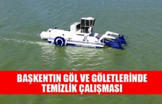 ABB, BAŞKENT GÖL VE GÖLETLERİNDE TEMİZLİK ÇALIŞMALARINI...