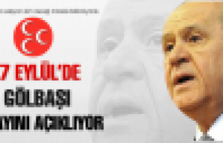 27 Eylül'de MHP Gölbaşı adayını açıklıyor