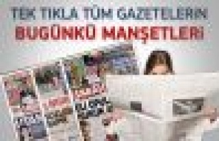 2 Şubat 2012 günün gazete manşetleri