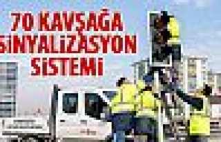 70 kavşağa sinyalizasyon sistemi kuruluyor