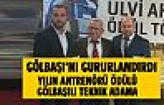Ahmet Keskinkılıç Gölbaşı'nı gururlandırdı