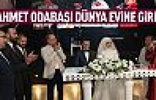 Ahmet Odabaşı dünya evine girdi