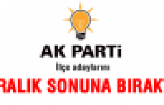 AK Parti ilçe adaylarını Aralık sonuna bıraktı
