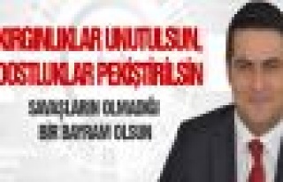 Ak Parti İlçe Başkanı Osman Karaaslan'dan Bayram...