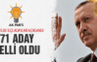 AK Parti'de 4 ilde ilçe adayları belli oldu