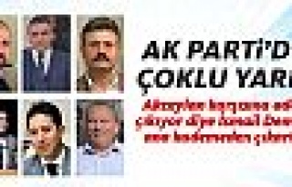 Ak Parti'de çoklu yarış