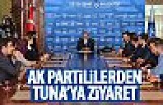 AK Partili gençlerden Tuna'ya ziyaret