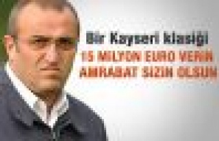 Albayrak'tan Kayserispor'a büyük tepki 