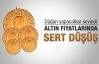 Altın fiyatından büyük düşüş 