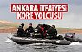 Ankara İtfaiyesi Kore yolcusu