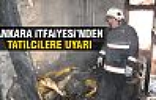 Ankara İtfaiyesinden uyarı