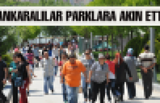 ANKARALILAR PARKLARA AKIN ETTİ