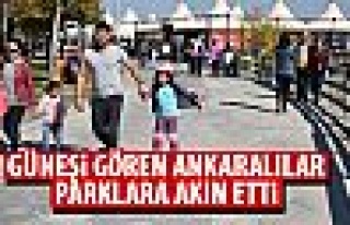 Ankaralıları pastırma yazının keyfini çıkarıyor