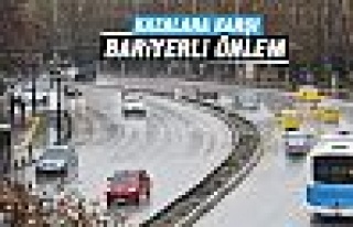 Atatürk Bulvarı'nda kazalara karşı önlem