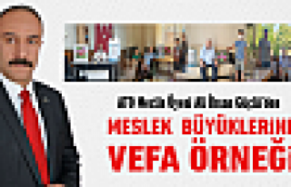 ATO Meclis Üyesi Ali İhsan Güçlü: 