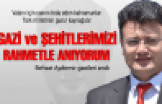 Aydemir, Gazi ve şehitleri andı