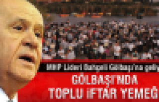 Bahçeli Gölbaşı'na geliyor