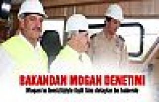 Bakan Arslan'dan Mogan denetimi