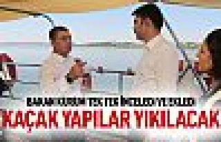 Bakan Kurum: Kaçak yapılar yıkılacak