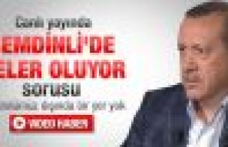 Başbakan Erdoğan: Kontrolümüz dışında bir yer...