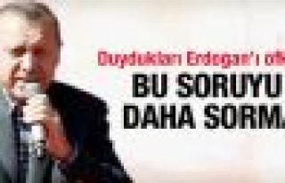 Başbakan Erdoğan'ı sinirlendiren övgü