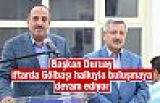 Başkan Duruay, Başkan Duruay Karaali’liler İle...