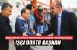 Başkan Duruay, Park ve Bahçeler Müdürlüğü Personel...