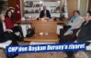 Başkan Duruay'a CHP İlçe Başkanından Ziyaret