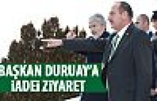 Başkan Duruay'a ziyaret