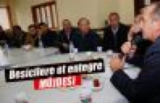 Başkan Duruay'dan Besicilere Et Entegre Tesisi Müjdesi...