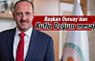 Başkan Duruay’dan Kutlu Doğum Haftası mesajı