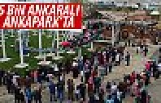 Başkan Gökçek Ankaralıları ANKAPARK'ta ağırladı