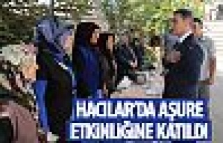 Başkan Şimşek aşure etkinliğine katıldı