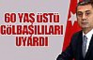 Başkan Şimşek'ten 60 yaş üstü Gölbaşılılar'a...